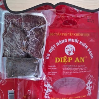 Bò Một Nắng Muối Kiến Vàng Phú Yên 500gr