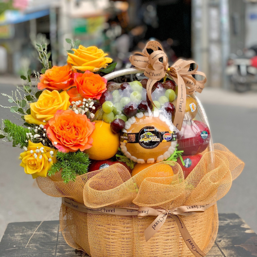 Giỏ Hoa Quả Đẹp